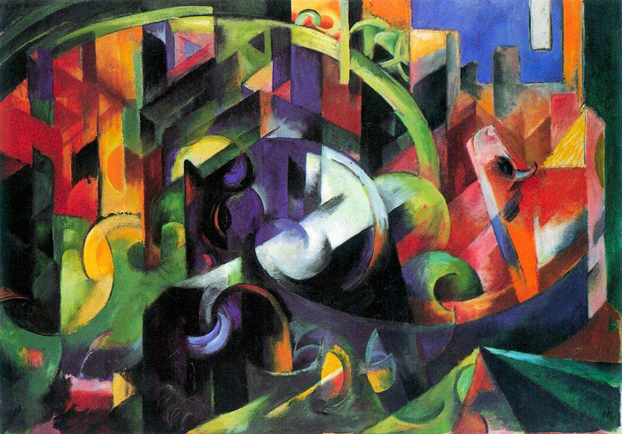Franz Marc Abstract